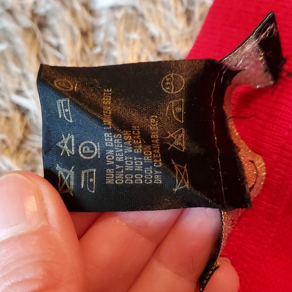 Vintage Escada red wool skirt - Picture 10 of 14